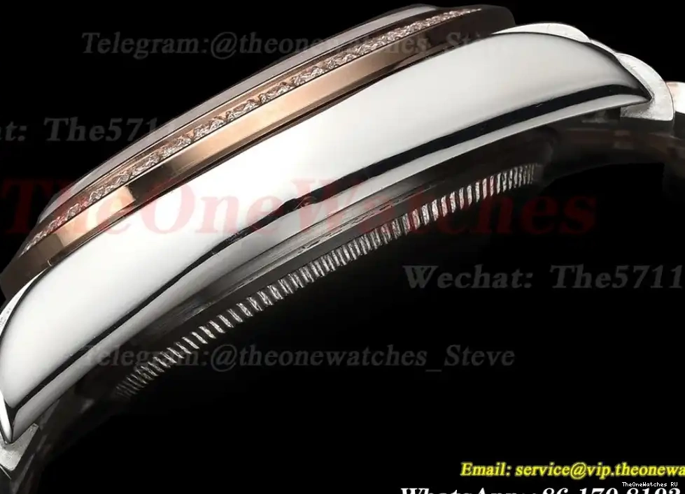 SS 28mm RG Datejust Rmn Dia Rose MY8215 GDF Gold 0420